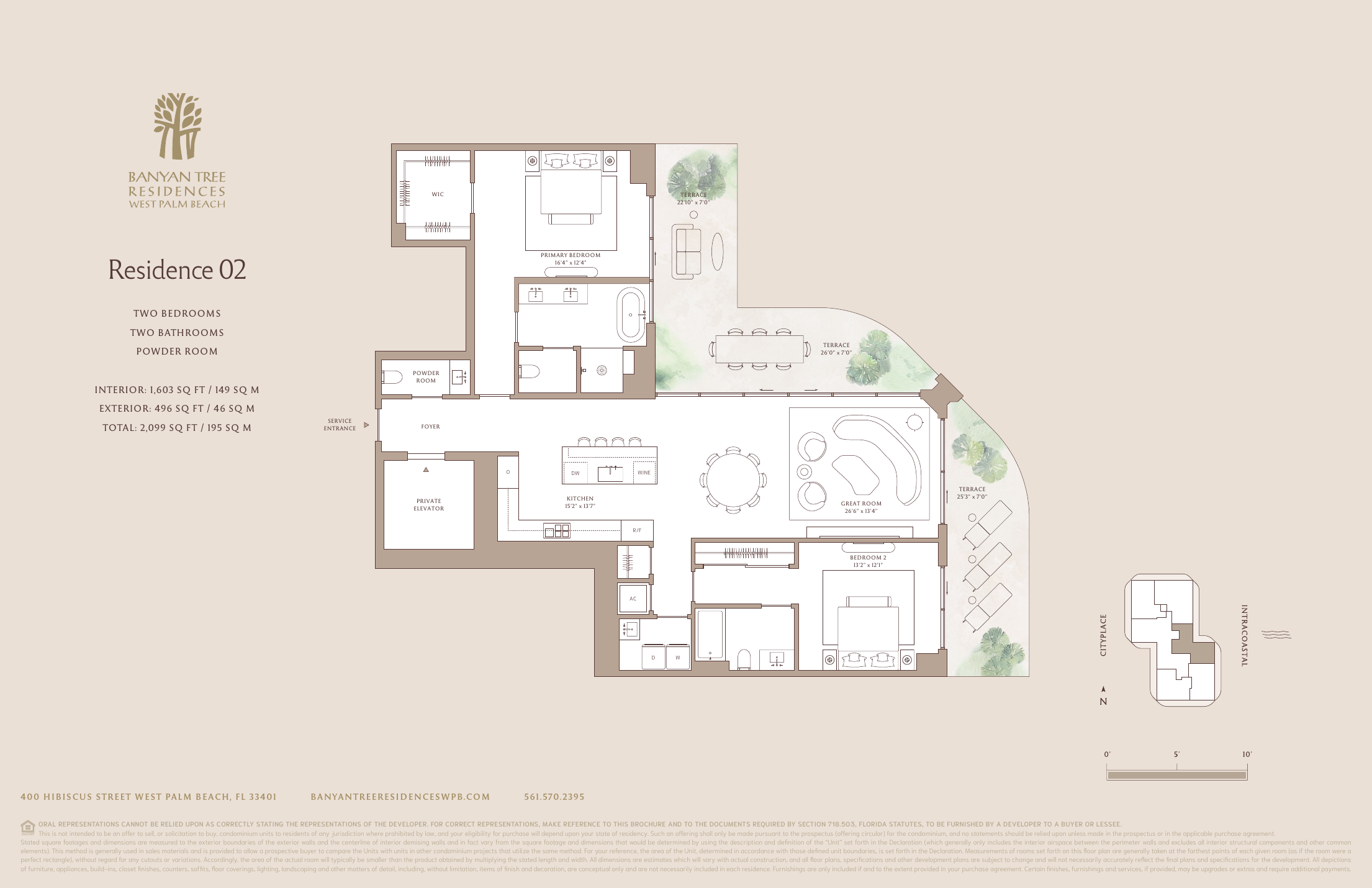 Banyan Tree Residences, West Palm Beach — Residence 02