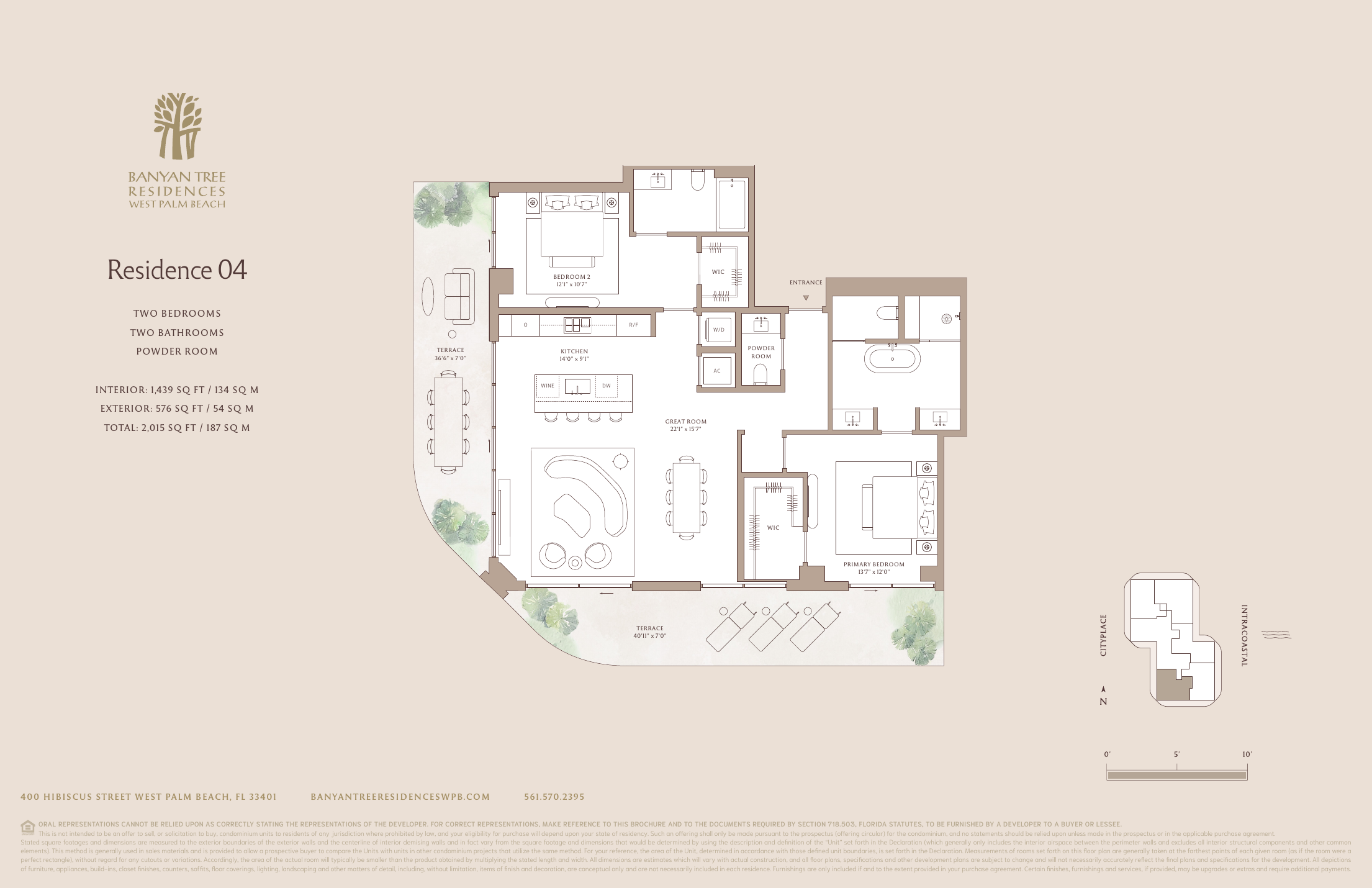 Banyan Tree Residences, West Palm Beach — Residence 04