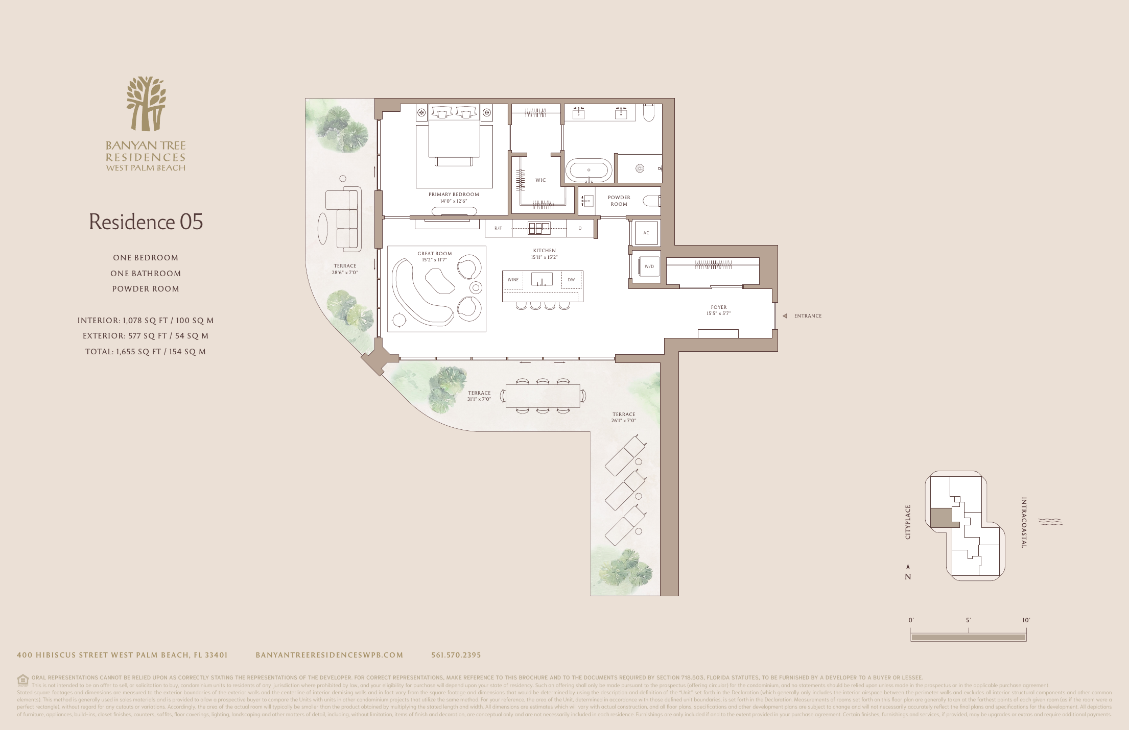 Banyan Tree Residences, West Palm Beach — Residence 05