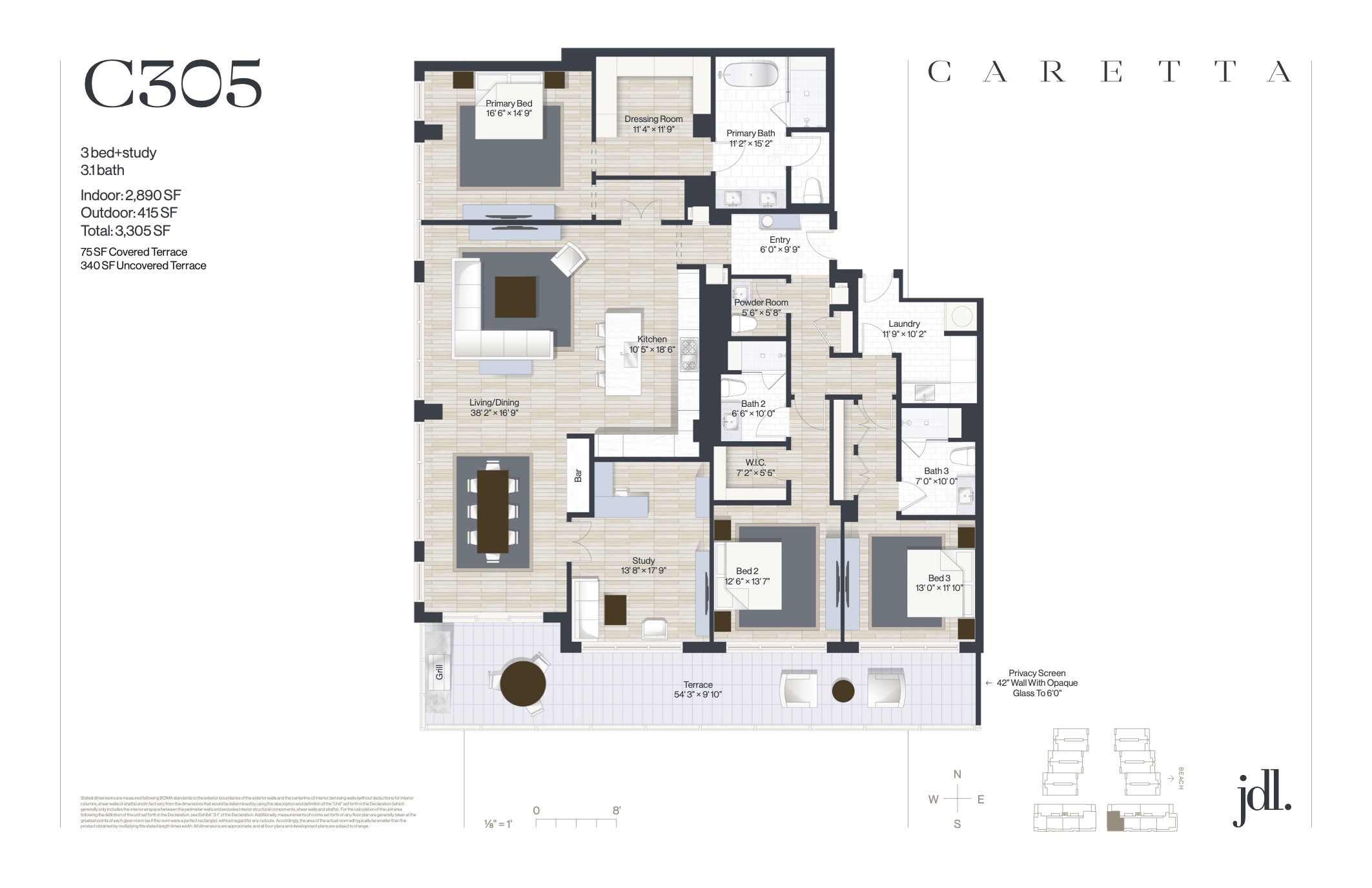 Caretta Juno Beach — C305