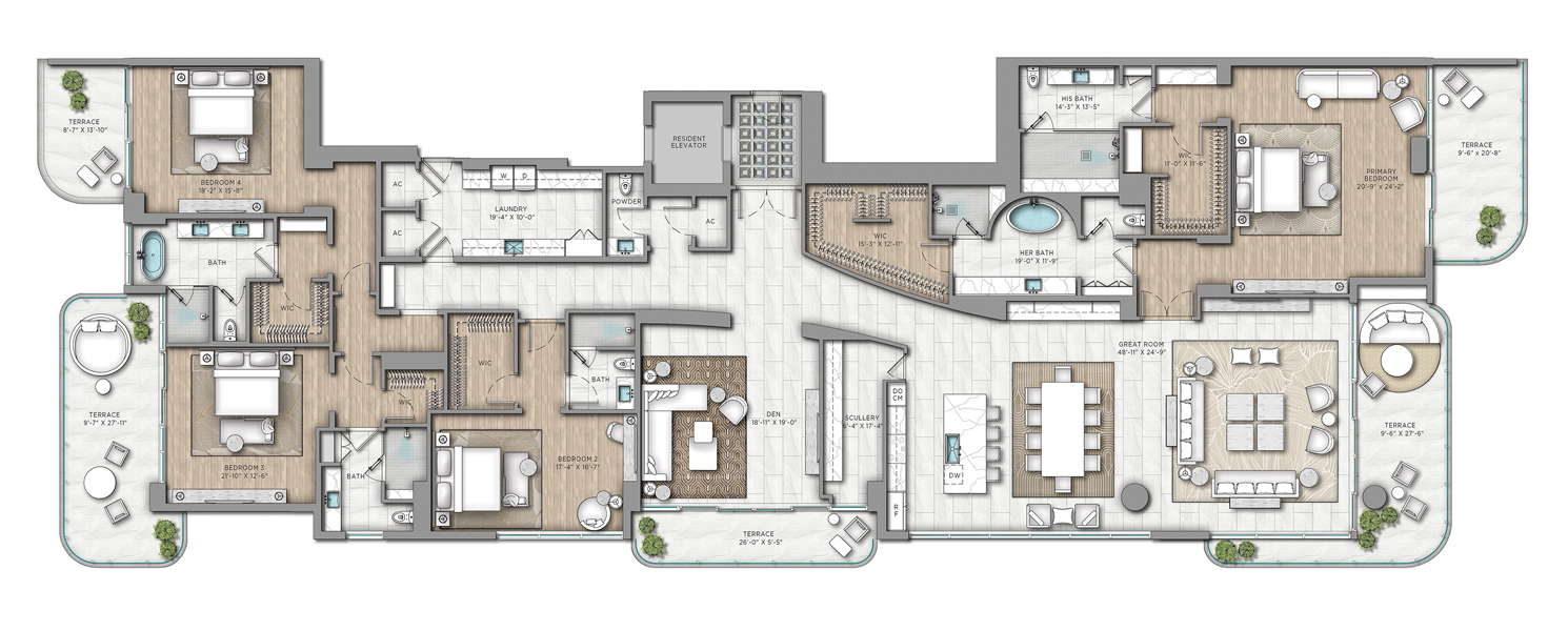 Maison d'Or — Penthouse LPH B