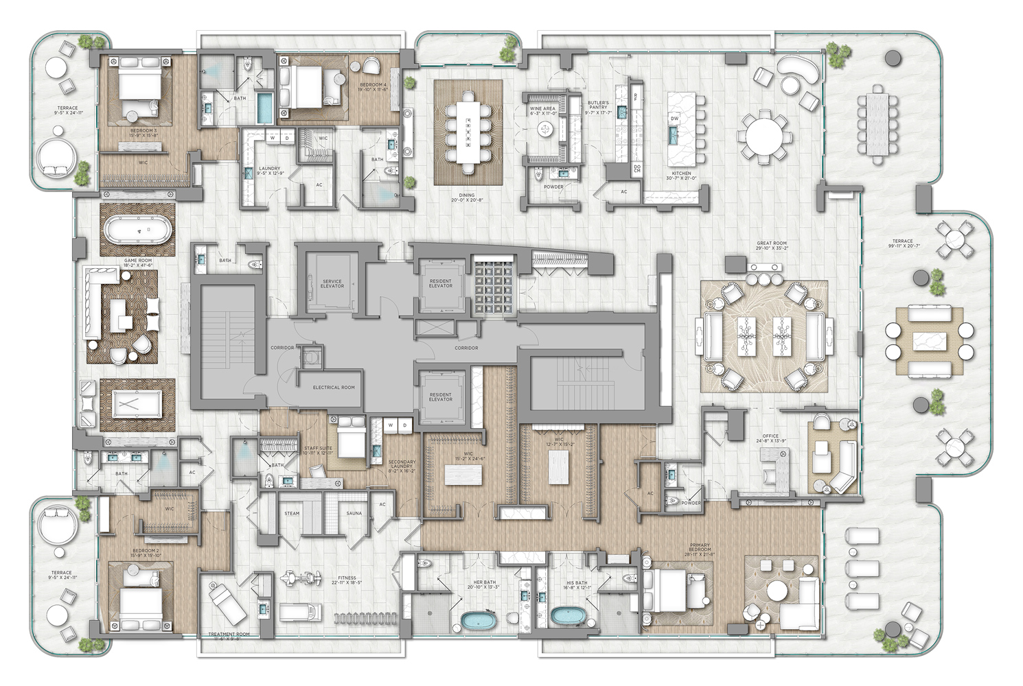 Maison d'Or — Penthouse
