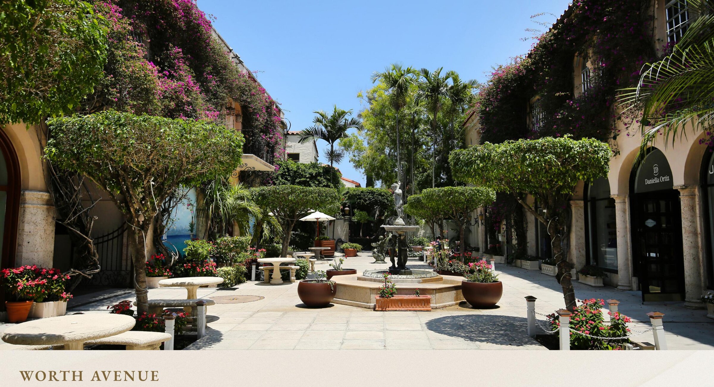 Worth Avenue, Palm Beach — minutes across the bridge
