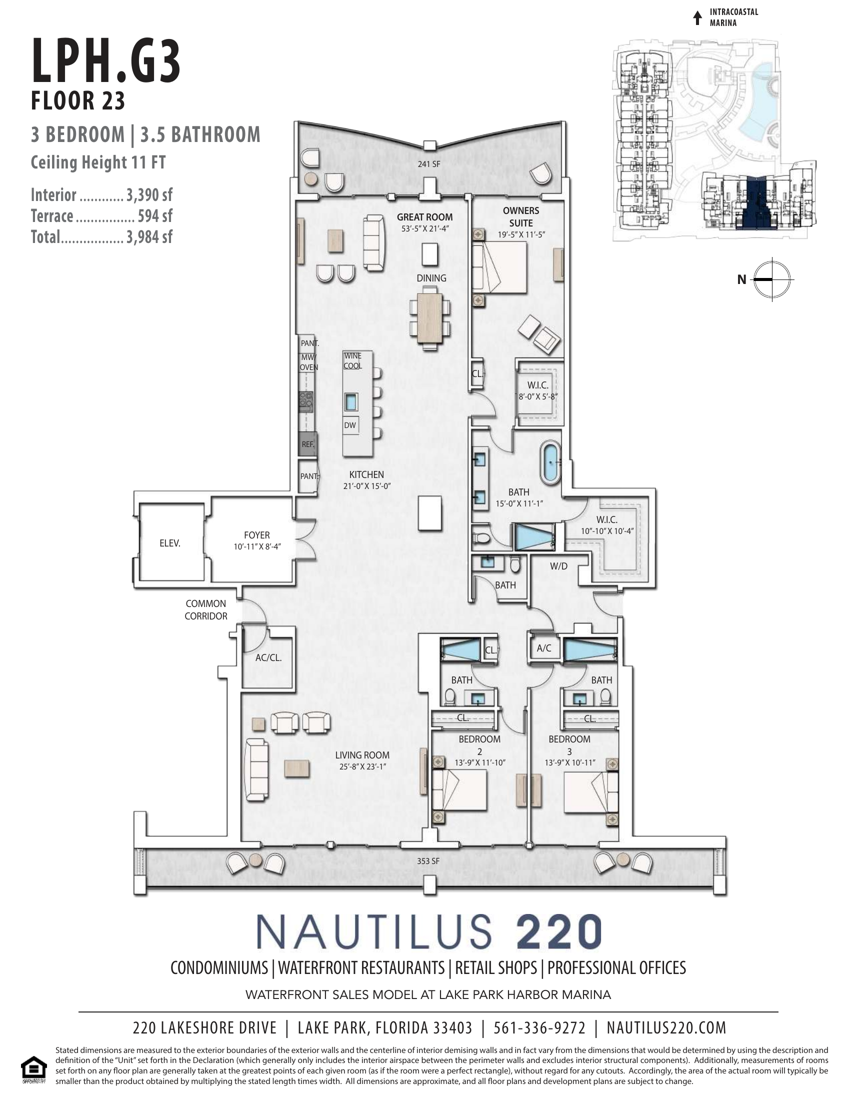 Nautilus 220 — Lower Penthouse G.03