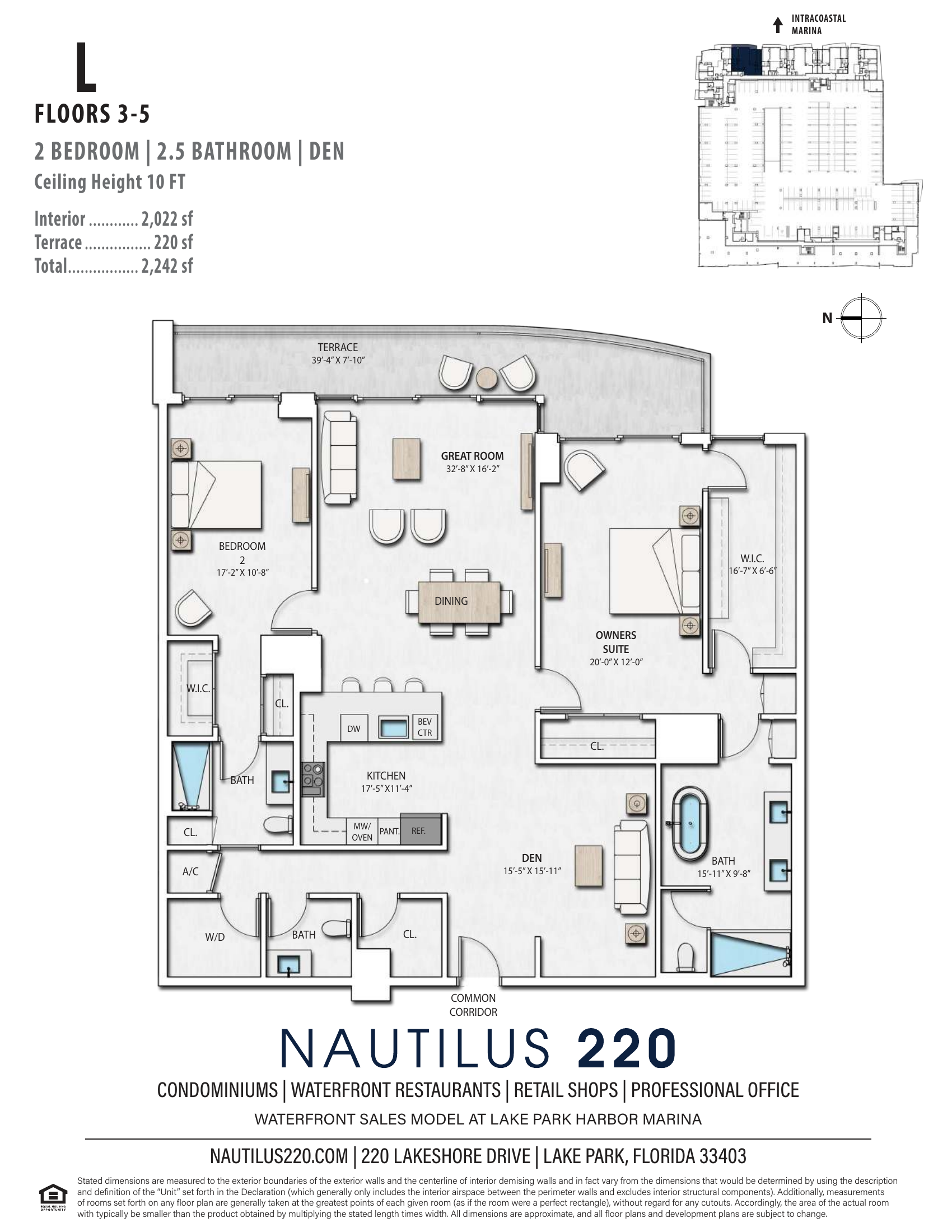Nautilus 220 — Residence L (Harborside)
