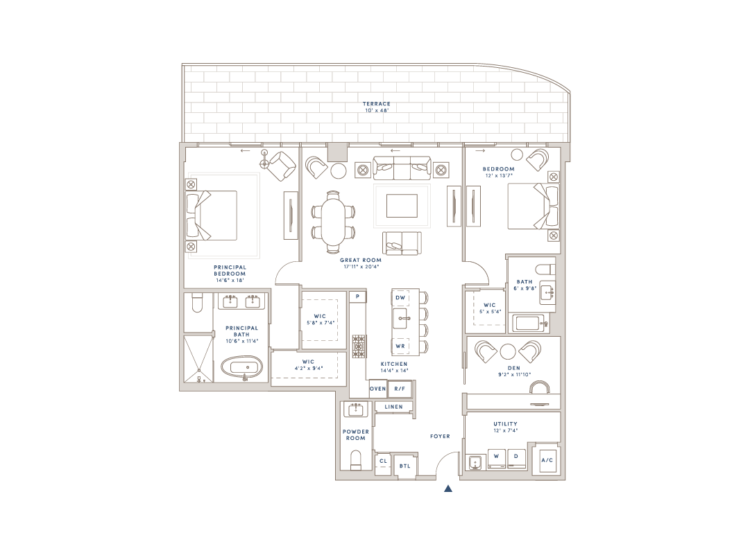 Olara — Two-Bedroom Residences